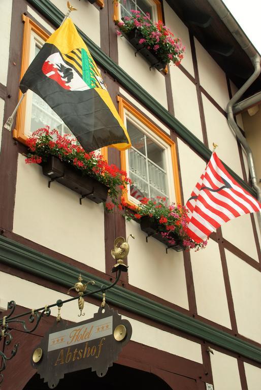 Hotel Abtshof Halberstadt Dış mekan fotoğraf